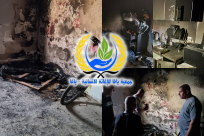 بعد احتراقه ليلة أمس - اطلاق حملة جمع تبرعات لترميم أحد البيوت بيافا