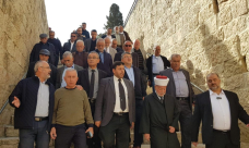 المتابعة تزور باب الرحمة في المسجد الأقصى وتؤكد وقوف جماهيرنا ضد المؤامرات 