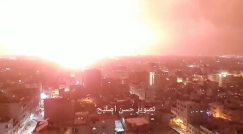 الطيران الاسرائيلي يشن سلسلة غارات على قطاع غزة 