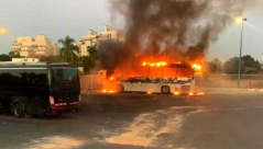  الرملة: حريق بحالفة ركاب في المدينة دون اصابات