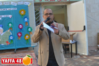  بالفيديو: اضراب مفتوح على خلفية اعتقال منزلي لمدير مدرسة باللد