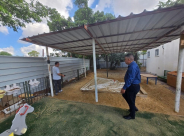 النائب يوسف العطاونة يقوم بجولة تفقدية في رياض أطفال ومدارس في اللد