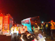 تمديد اعتقال سائق الحافلة المتورط بحادث الطرّق قرب مطار اللد