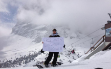 صورتي الأجمل - يافاوي يتضامن مع الأسير العيساوي من جبال الالب في ايطاليا 