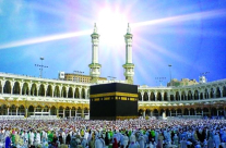 تعامد الشمس فوق الكعبة المكرمة