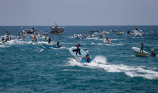 سلاح البحرية الإسرائيلية يعترض سفينة “الحرية” لكسر الحصار من غزة