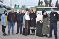 بالصور: إنطلاق فوج جديد من معتمري اللد والرملة للديار الحجازية 