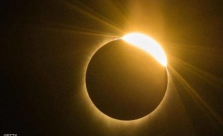 كسوف جزئي للشمس في سماء البلاد