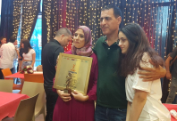 المعلّمة علياء أبو وادي من الرّملة تفوز بجائزة أفضل معلّمة في البلاد