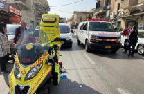 اصابة متوسطة لراكبة دراجة كهربائية بحادث دهس في يافا