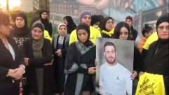 أمهات ثكلى في تظاهرة بالطيبة "أبناؤنا أبرياء والمجرمون يعيشون بسلام"