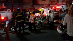 يافا: فجر الجمعة: إصابة ستة أشخاص في حادث طرق مروع وسط حي النزهة