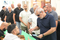 شاهد: حركة نشطة يشهدها صندوق الانتخابات النادي الإسلامي اخرجوا إلى التصويت نستطلع اراء المصوتين