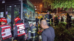  يافا: مصرع سيدة واصابة طفل اثر فقدان السيطرة على حافلة