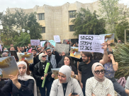 بحضور المئات: تظاهرة طلابية ضد حرب الابادة في الجامعة العبرية بالقدس