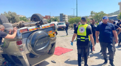 3 إصابات خطيرة في حادث دهس طلاب بسخنين