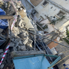 هدم بيت لعائلة عربية في مدينة اللد