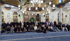 يافا: بالصور الشيخ الدكتور إياد عامر يحلُّ ضيفًا على مجالس الإيمان في مسجد النزهة