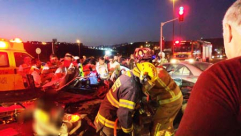 مصرع سيّدة وشاب وعدّة إصابات بحادث طرق قرب القدس