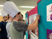 اختيار طلاب يافا الشاملة لعرض غرفة الهروب خلال مؤتمر المبادرات والتجديد بكلية أورط - نتانيا 