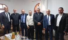   وفد من القضاة الشرعيين يهنؤون القيادي سليمان أحمد اغبارية بالسلامة