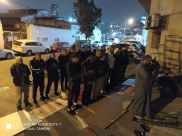 يافا: إقامة صلاتي المغرب والعشاء في أرض مقبرة الاسعاف المهددة بالانتهاك والتدنيس