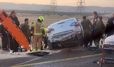 مصرع شاب جراء حادث طرق قرب بئر السبع