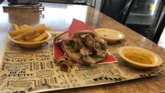  بعد انقطاع لساعتين - عودة مطعم بالي باجيت للعمل في مدينة يافا 