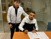  اللاعب سامي أبو موسى من اللد يُوقع عقداً مع فريق سان سيباستيان الاسباني