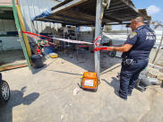  اللد: اصابة بين طفيفة ومتوسطة لشخص اثر تعرضه للطعن 