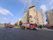 اللد: إندلاع حريق بشقة سكنية والإطفائية تهرع للمكان