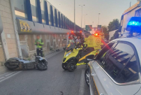 اصابتان بحادث طرق ذاتي في مدينة يافا