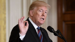 ترامب يعلن هزيمة داعش الكاملة في سوريا