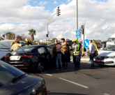  الرملة: اصابة طفيفة لسائق مركبة بحادث طرق 