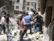  تجدد القصف على حلب والمعارضة تعيد تشكيل "الفتح"