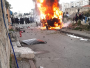 اللد: مصرع رجل بانفجار مركبة 