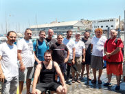 جمعية مرجان وحرس الشواطئ اليافى تجدد نشاطها التطوعي في شواطئ يافا 