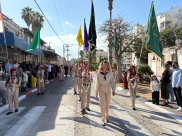 استعراضات كشفية بمناسبة عيد الخضر "عيد لد" وسط مشاركة واسعة 