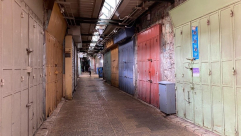 الاضراب يعمّ فلسطين تنديدا بالعدوان الاسرائيلي على غزة