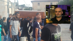  بالصور: جموع غفيرة تشارك في تشييع جثمان السيد نسيم مسعود في مدينة اللد 