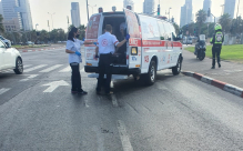 يافا: إغلاق مقطع من شارع كويفمان بعد تسرب كميات كبيرة من الزيت