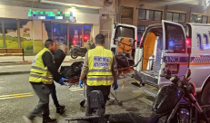 مصرع سائق دراجة ناريه جراء حادث طرق قرب القدس