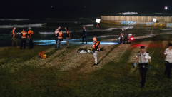 عمليات بحث واسعة عن غريق فُقدت آثاره على شاطئ المحمودية 