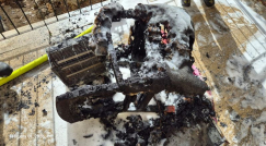 حيفا: دفاية كهربائية تؤدي الى حريق كبير في شقة سكنية