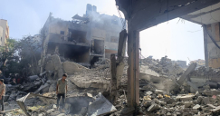 الحرب على غزة: عمليات نسف كبيرة لما تبقى من مبان شمالي القطاع