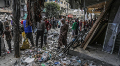 الجيش الإسرائيلي يبلغ المنظمات الدولية ببدء نقل سكان مدينة غزة إلى الجنوب