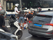 يافا: إصابة متوسطة لراكب دراجة نارية بحادث طرق 