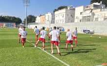 قبل نحو ساعة من المواجهة المرتقبة: استعدادات نهائية لأبناء يافا الارثوذكسي 