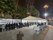 مواصلة فعاليات وفقرات خيمة البقاء في اللد ومحاضرة حول تأثير السوشيال ميديا على العنف