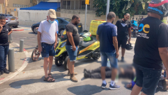 يافا: إصابة متوسّطة لراكب درّاجة ناريّة في حادث طرق